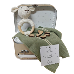 kraamcadeau zand/groen